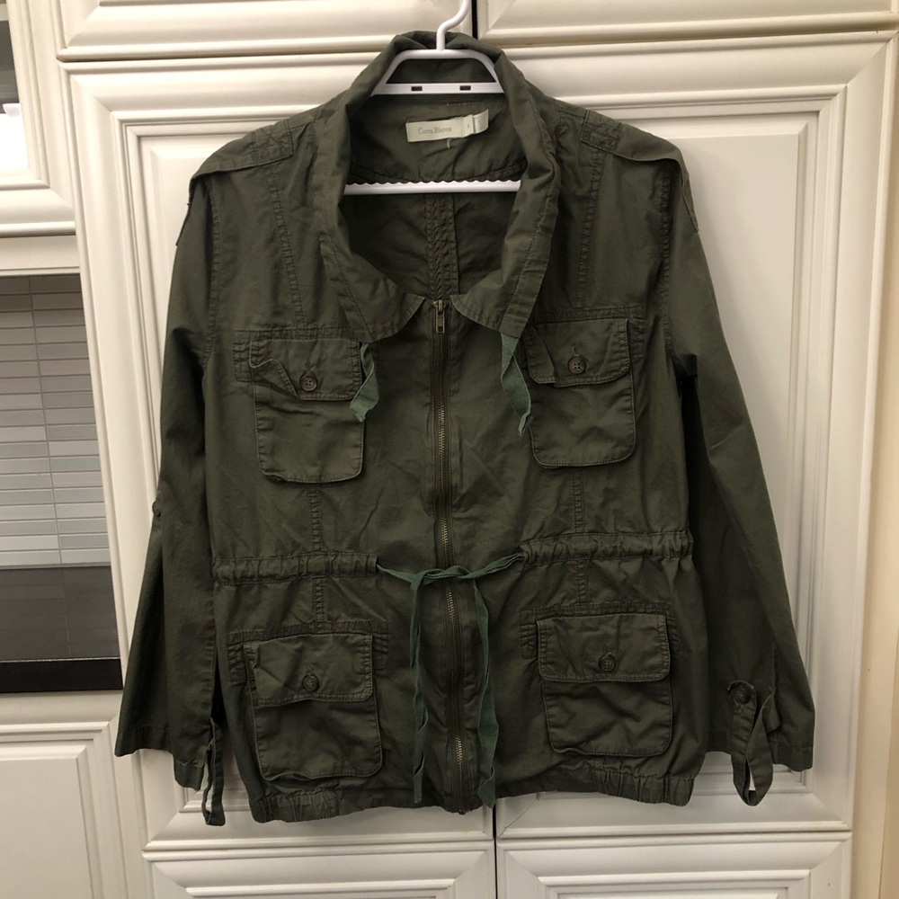 Costa Blanca women’s cargo utility jacket